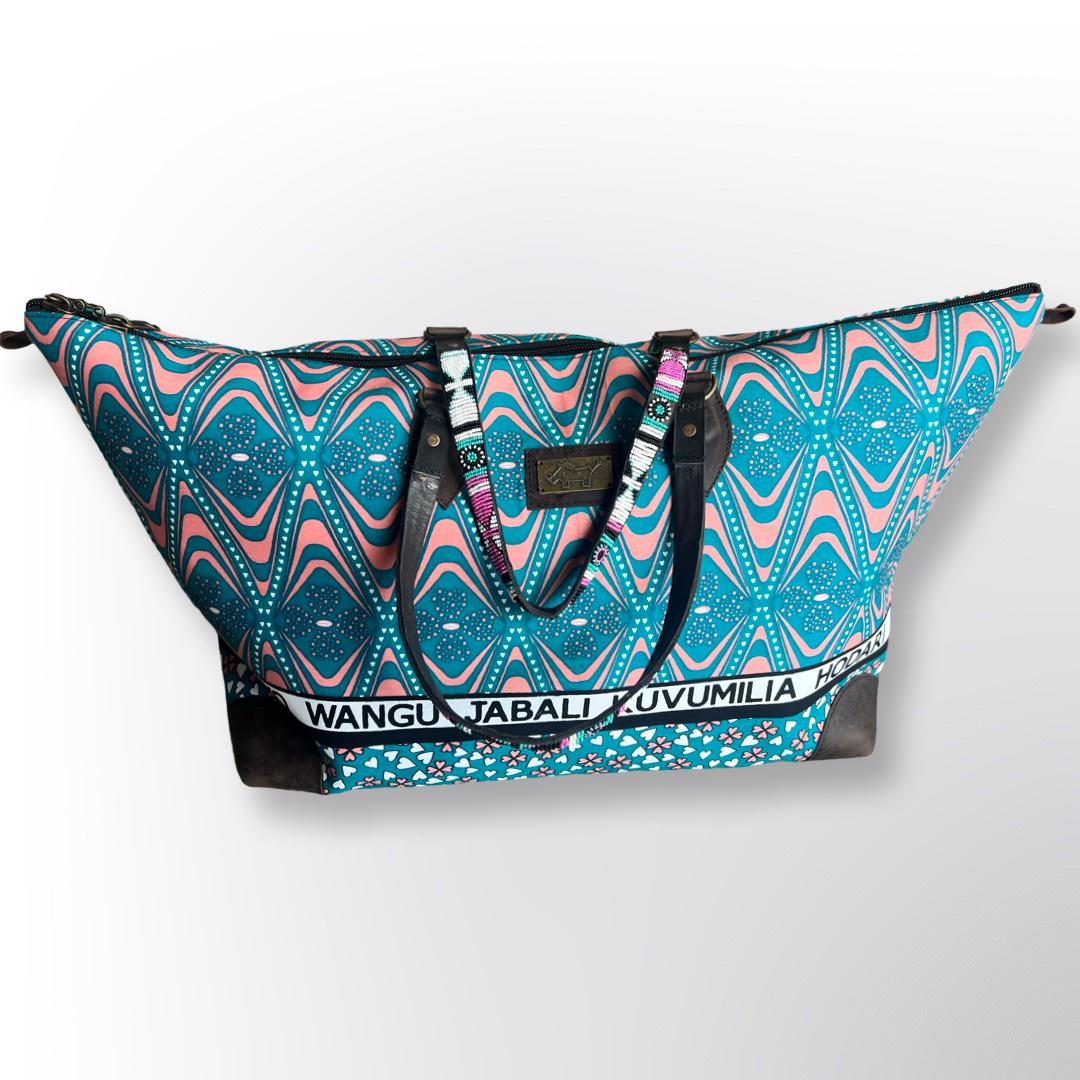 Beaded Handle Weekender