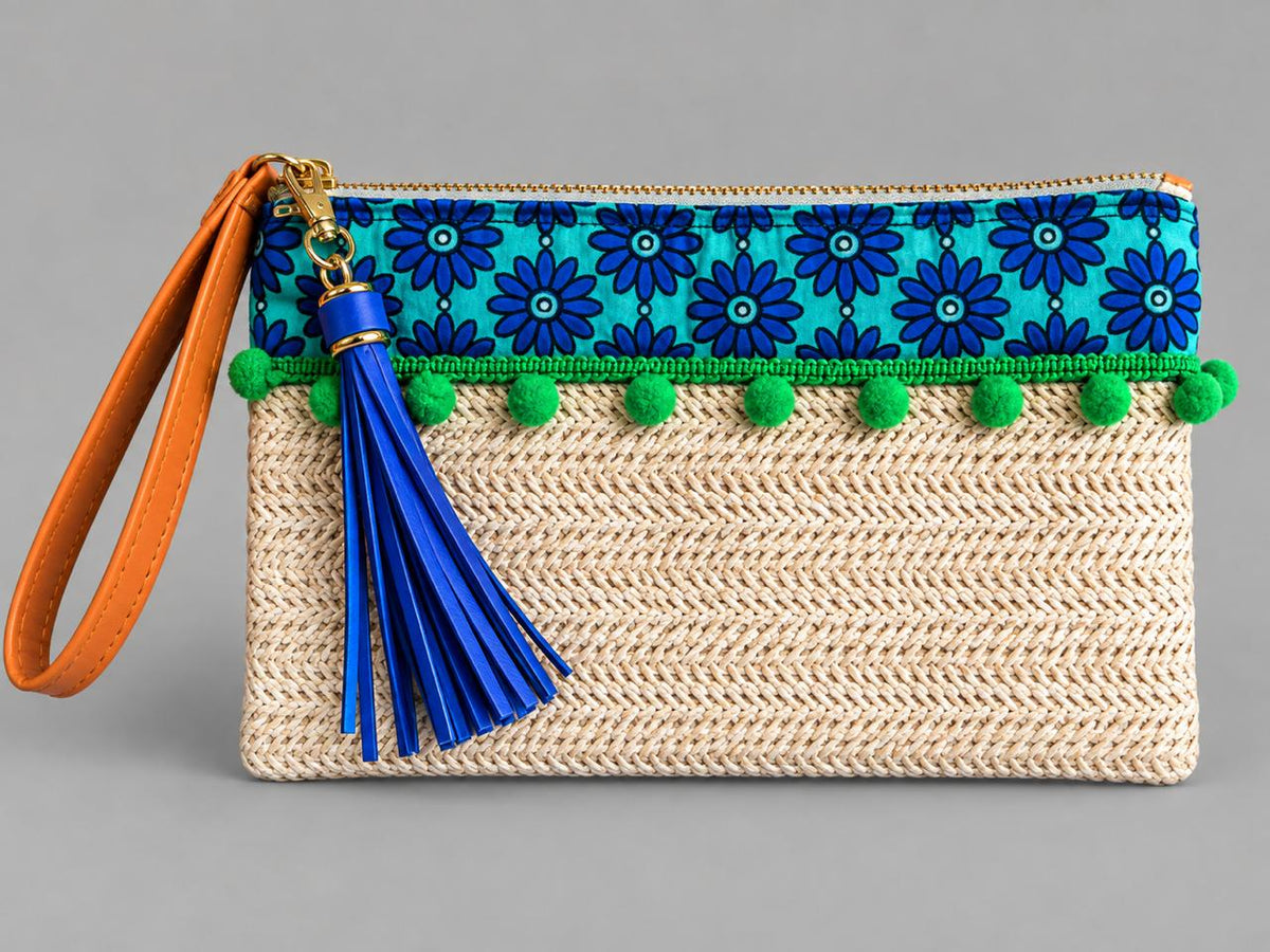 Woven Clutch Bag