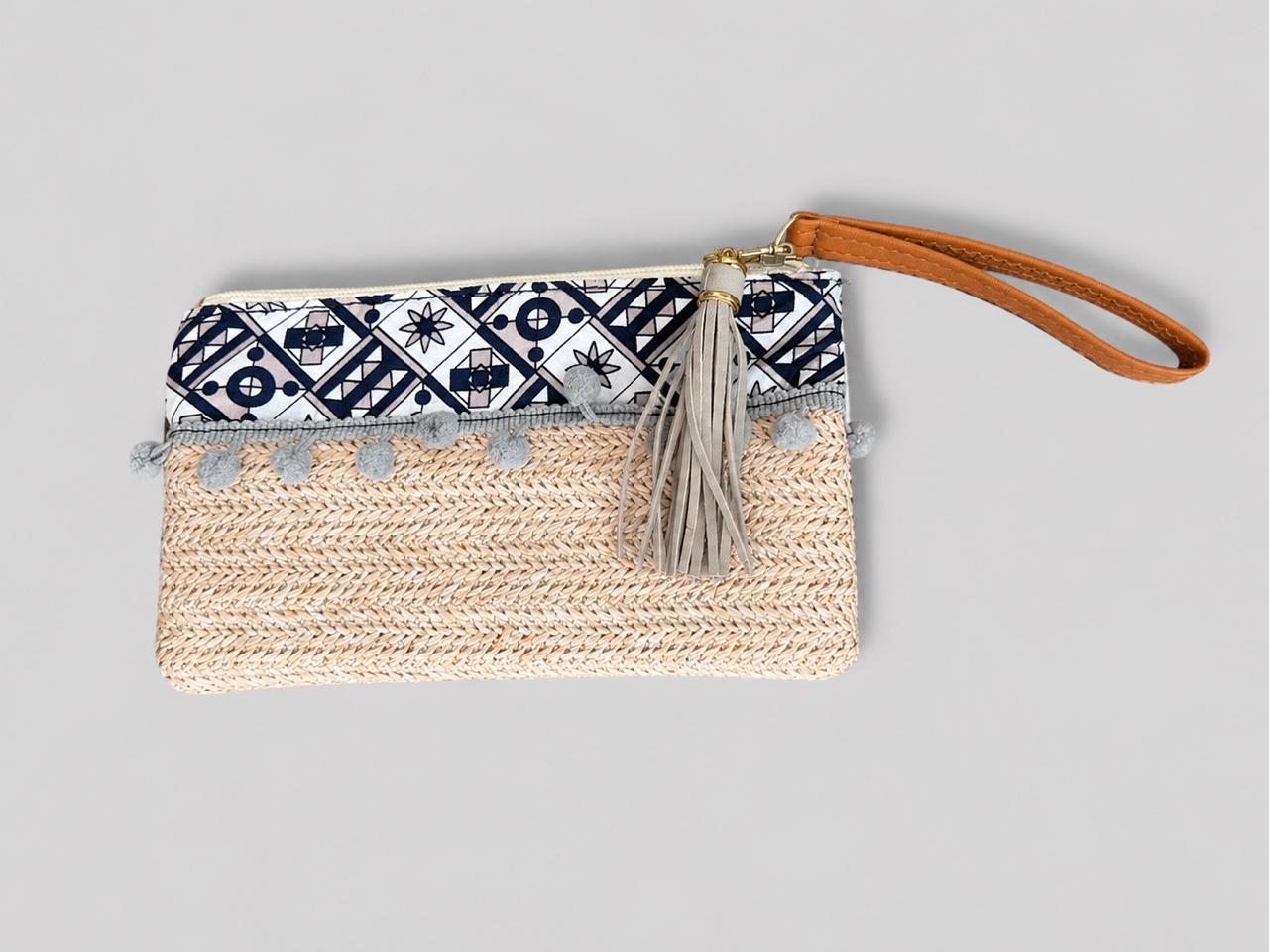 Woven Clutch Bag
