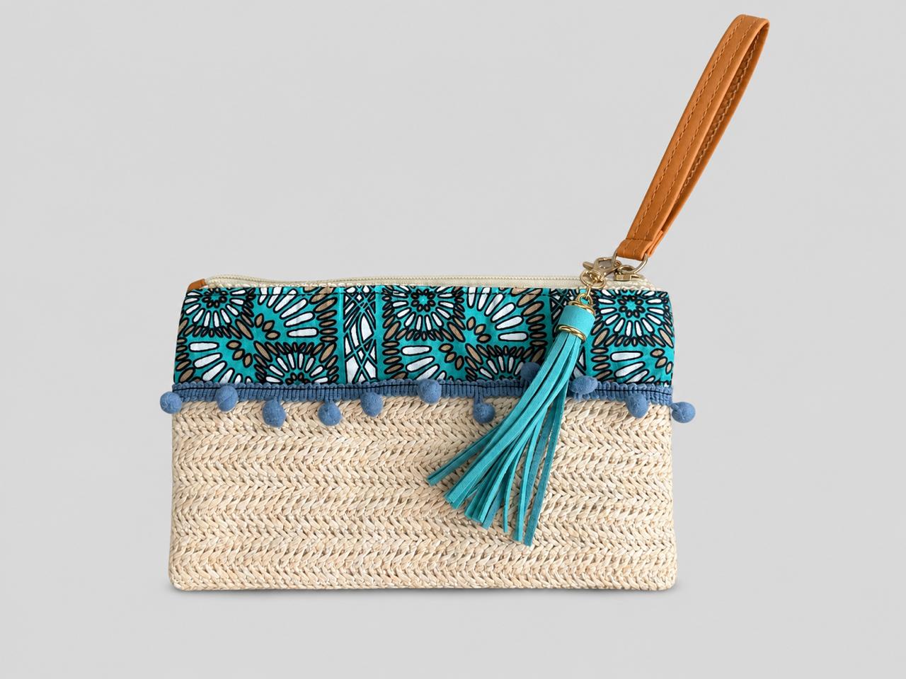 Woven Clutch Bag