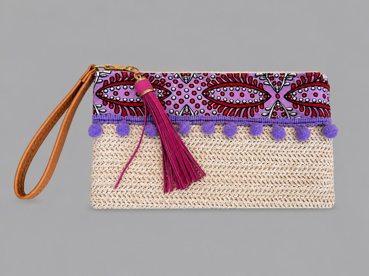 Woven Clutch Bag