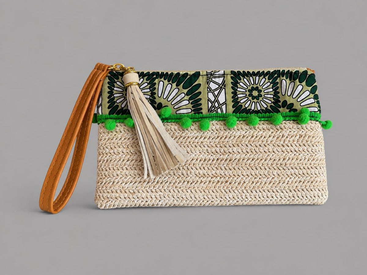 Woven Clutch Bag