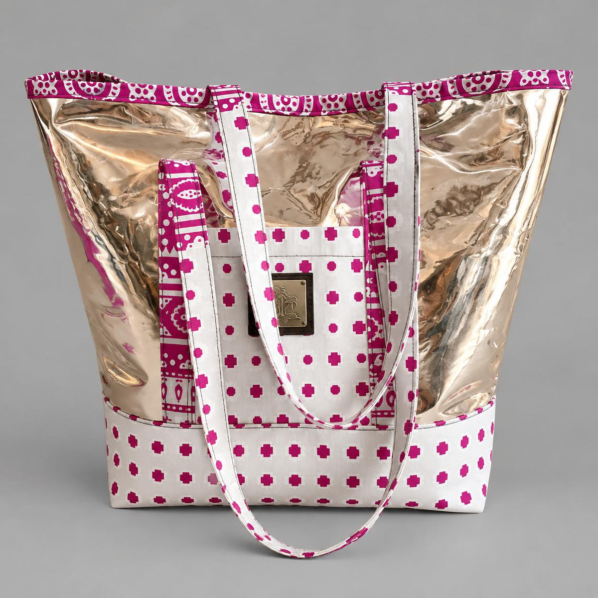 Metallic Tote Bag