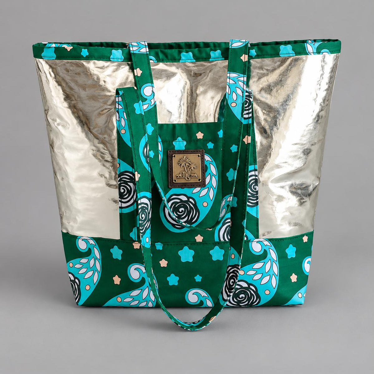 Metallic Tote Bag