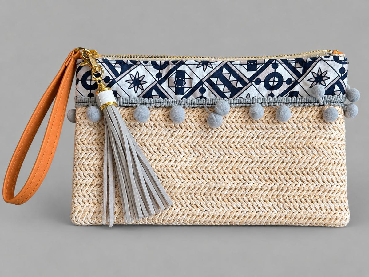 Woven Clutch Bag